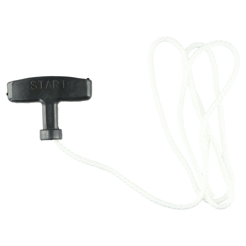 Pengganti plastik & tali poliester & pegangan tarik tali putih gagang hitam Starter Universal kualitas tinggi