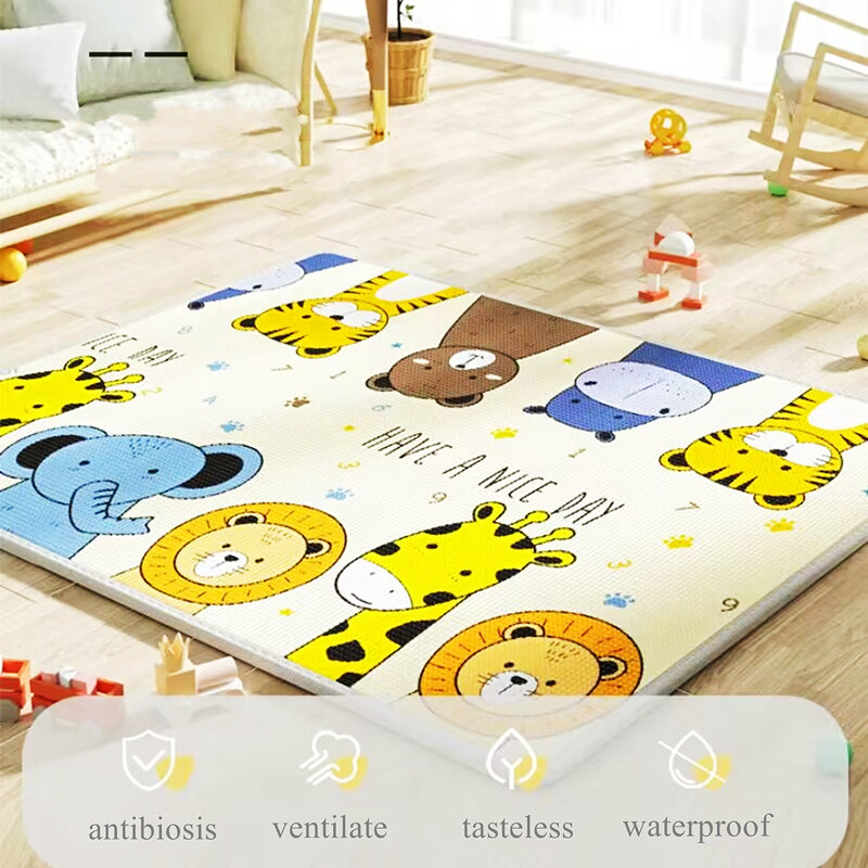 2023 New Thick 1/0.5cm Activities Mat for Baby Safe and High-quality Children's Carpet Playmat Baby Floor Mat Baby Play Mat EPE
