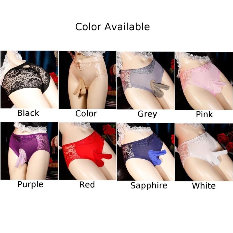 Bragas de encaje para hombre, lencería ultrafina, Sexy, Color negro/Piel/Rojo/gris/blanco/Rosa/morado/azul zafiro