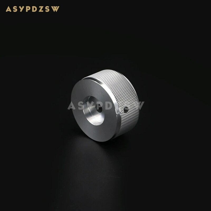 1 pz 44*22mm amplificatore Volume potenziometro manopola in alluminio zigrinato argento/nero/dorato (opzionale)