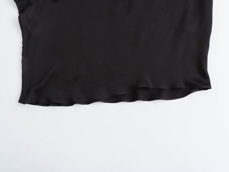 Blusa holgada con diseño plisado para mujer, blusa drapeada Vintage de manga larga, Tops elegantes y pantalones, traje femenino, novedad de 2023