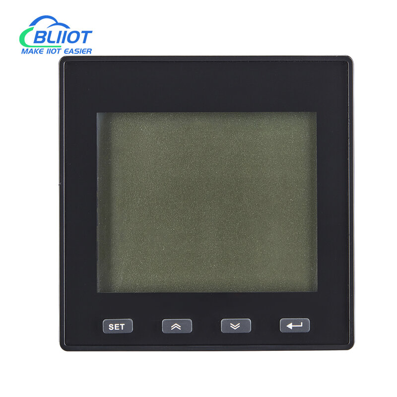 Instrumento de monitoreo de potencia inteligente con pantalla LCD de MODBUS-RTU, lectura automática de medidores y Control de potencia