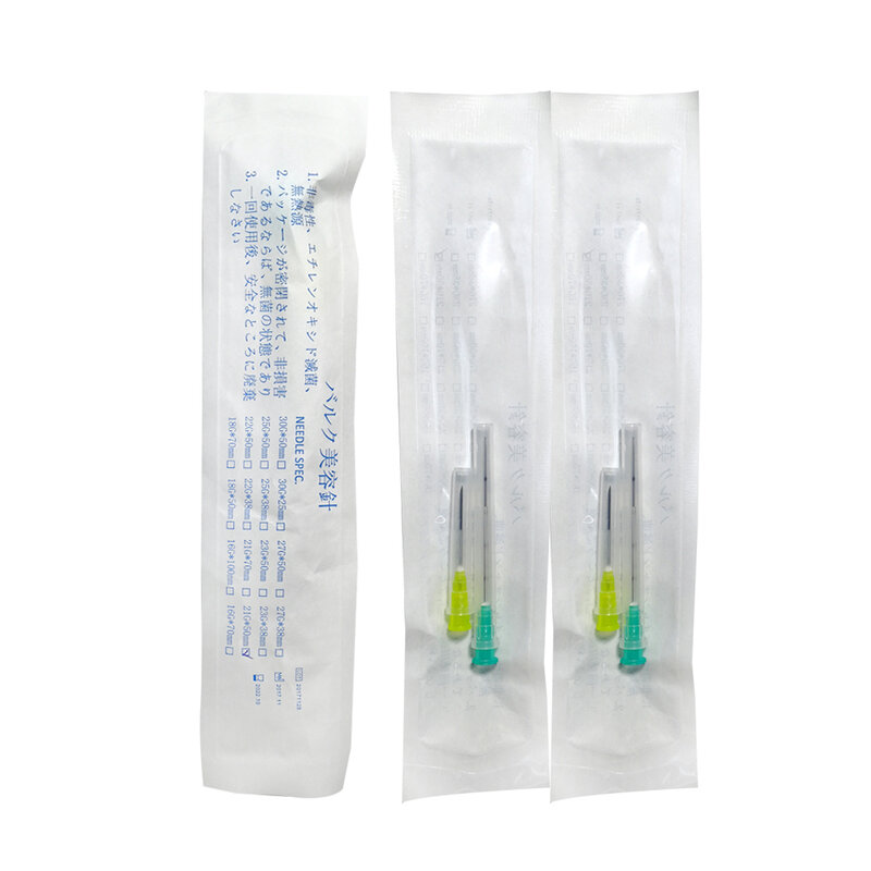 10/50 Pieces Micro Tip Blunt Cannula for Filler 18G 20G 21G 22G 25G 27G 30G 25/38/50/70mm Disposable Sterile Cannula Needle
