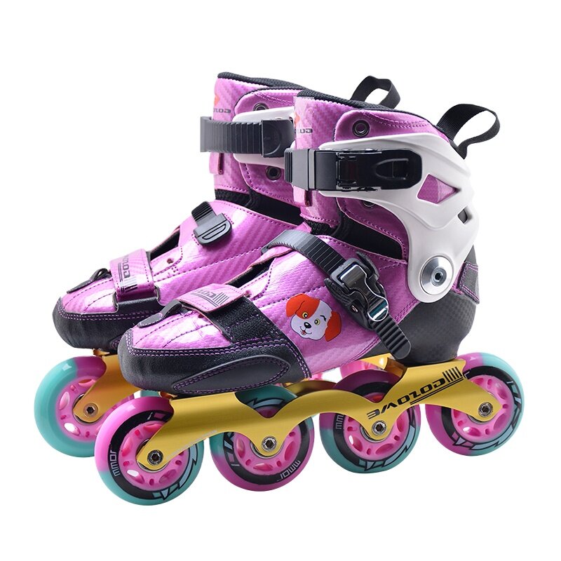 GOSOME-zapatos de skate de velocidad para niños, calzado profesional de aluminio CNC, tamaño fijo