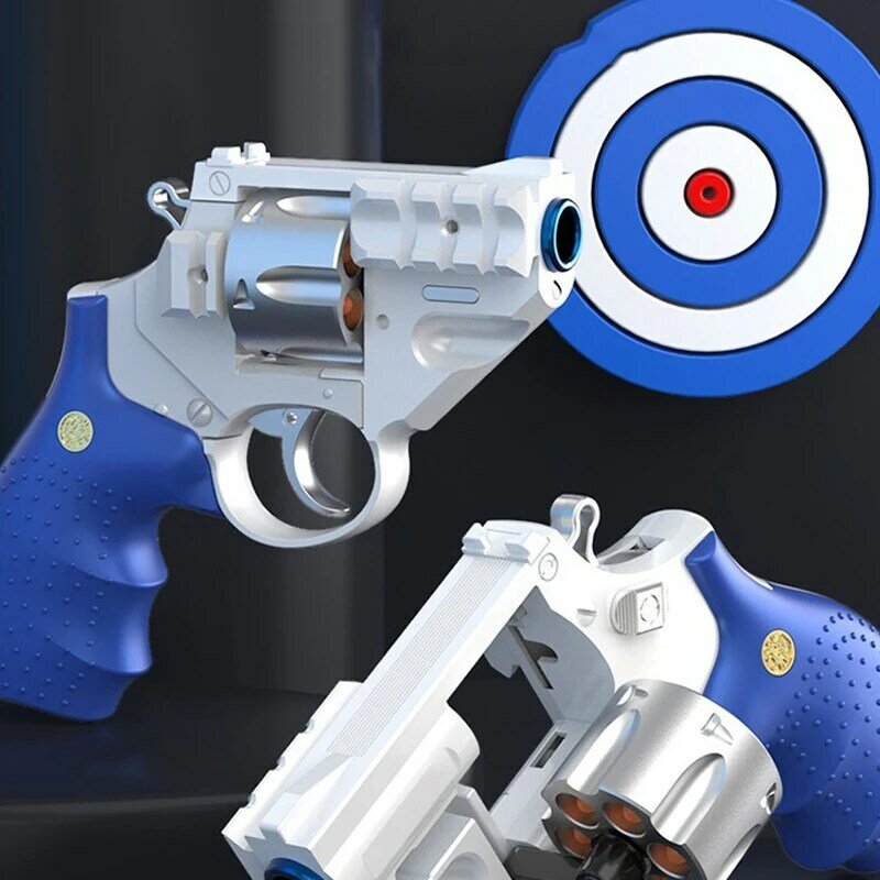 Bala macia descompressão modelo arma, céu polícia forense, roda esquerda, brinquedo lançável