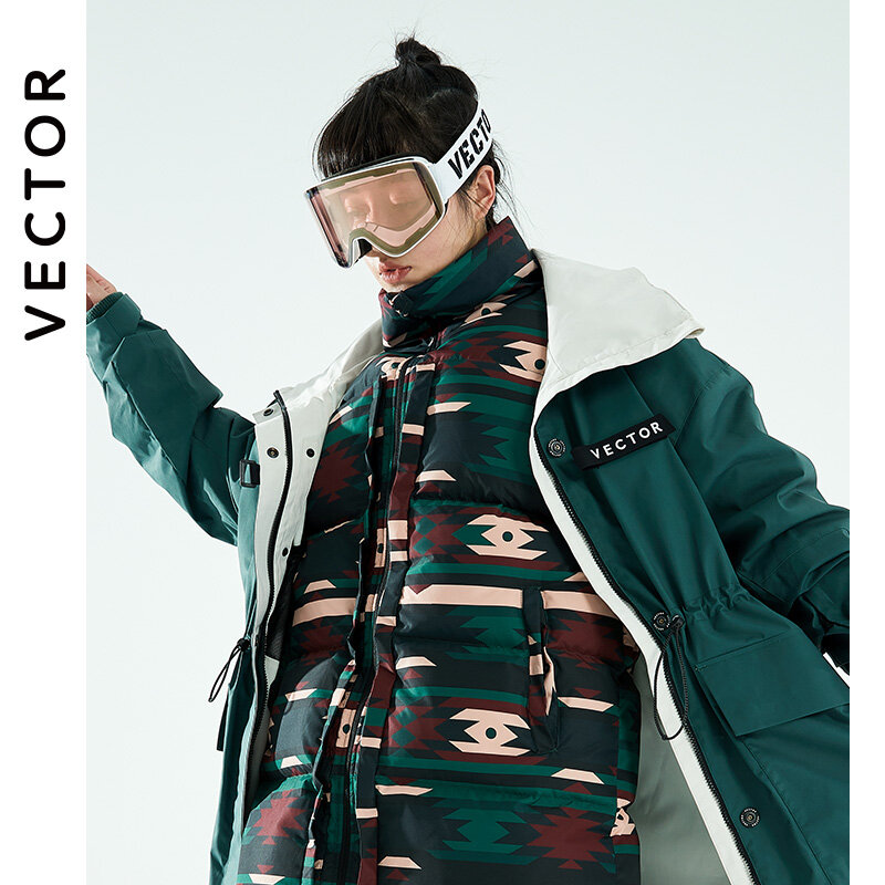 VECTOR-Gafas de esquí para hombre y mujer, lentes de Snowboard antiniebla y Anti ultravioleta, protección contra la nieve, UV400