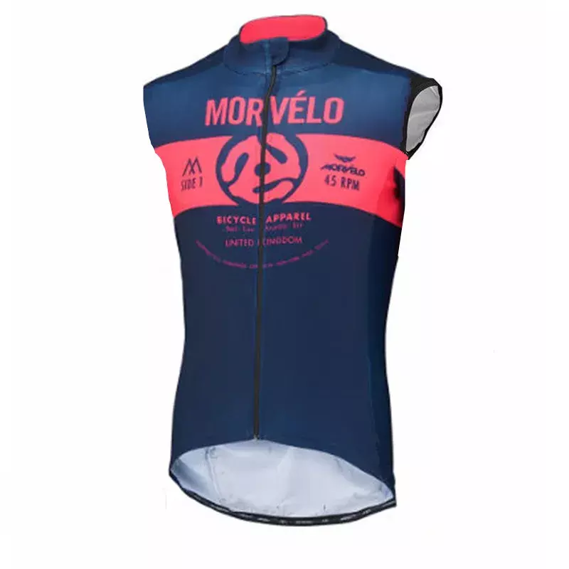 Morvelo summer sleeveless Cycling Vest Men Cycling jerseys shirt / Bicycle Bike Clothing /ropa Gilet ciclismo