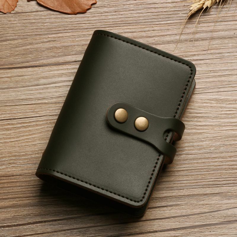 RFID Männer Karte Brieftaschen Hasp kleine Karte Brieftaschen Pu Leder schlanke Mini Herren Business Brieftasche hohe Qualität kurze männliche Geldbörsen