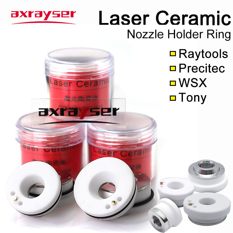 Especial Laser Cerâmica Corpo Bicos Titular, D32, 28, Precitec, KTXB, Raytools 3D, WSX, Mini TONY para corte a laser de fibra, máquina de solda