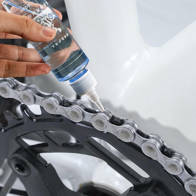 Lubrificante speciale per bicicletta olio per catena lubrificante secco olio per catena per bici per vialetti lisci e silenziosi puliti per accessori per ciclismo a catena