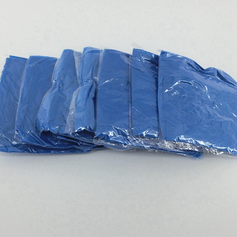 30 Pairs Waterproof Thick Plastic Disposable Rain Shoe Covers High-Top Anti-Slip For Women Men
