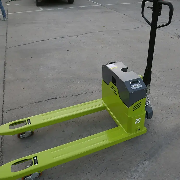 Factory direct sale Electric powered hydraulic hand pallet truck with CE ISO