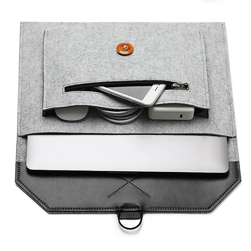 Soft Business Bag Case for Apple Macbook Air Pro Retina 13 Laptop for Macbook Tablet Bag Light
