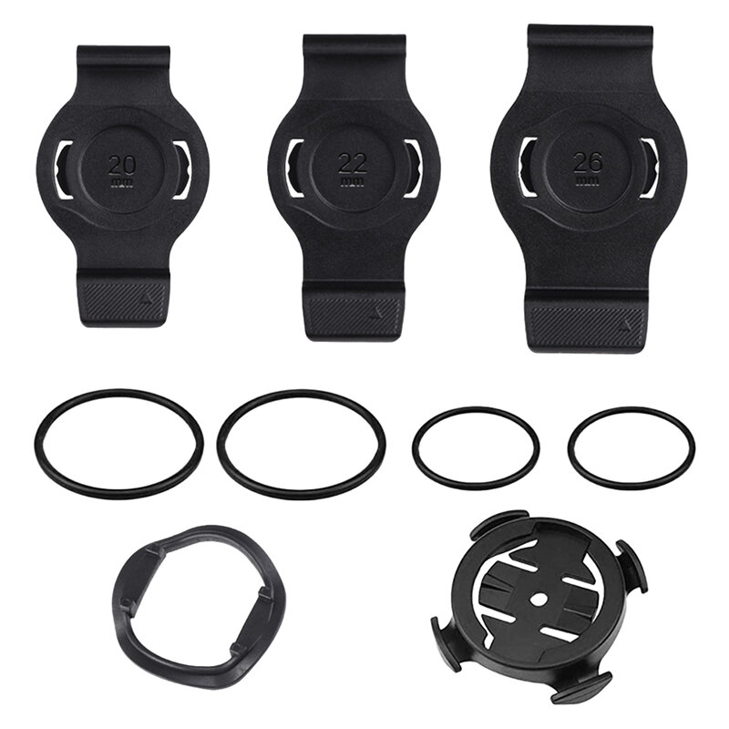 Soporte para cronómetro de bicicleta, Base extraíble para reloj de bicicleta, QuickFit, MTB, Garmin, 20/22/26mm