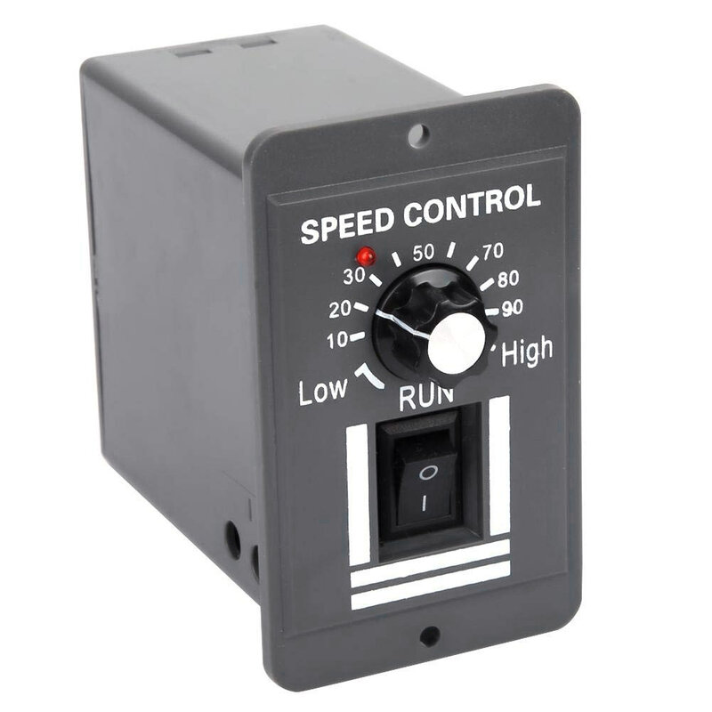 Controlador de velocidad del Motor, interruptor Reversible, Control de rotación hacia adelante y parada, DC 12V, 24V, 36V, 48V, 10A, PWM