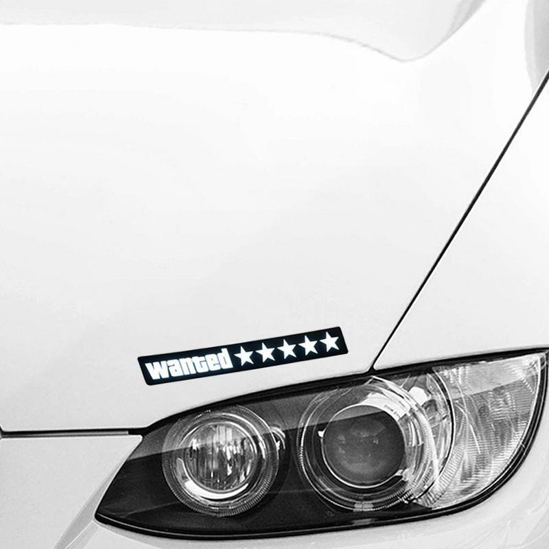 Kaca depan listrik ingin mobil stiker Auto Decal dekorasi stiker papan lampu Moto tanda keselamatan Decal Aksesori Mobil