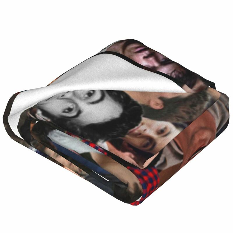 Dylan O'brien Collage Super Soft Blanket American Singer Travel Bedding Throws Winter Cute Flannel Bedspread Sofa Bed Cover