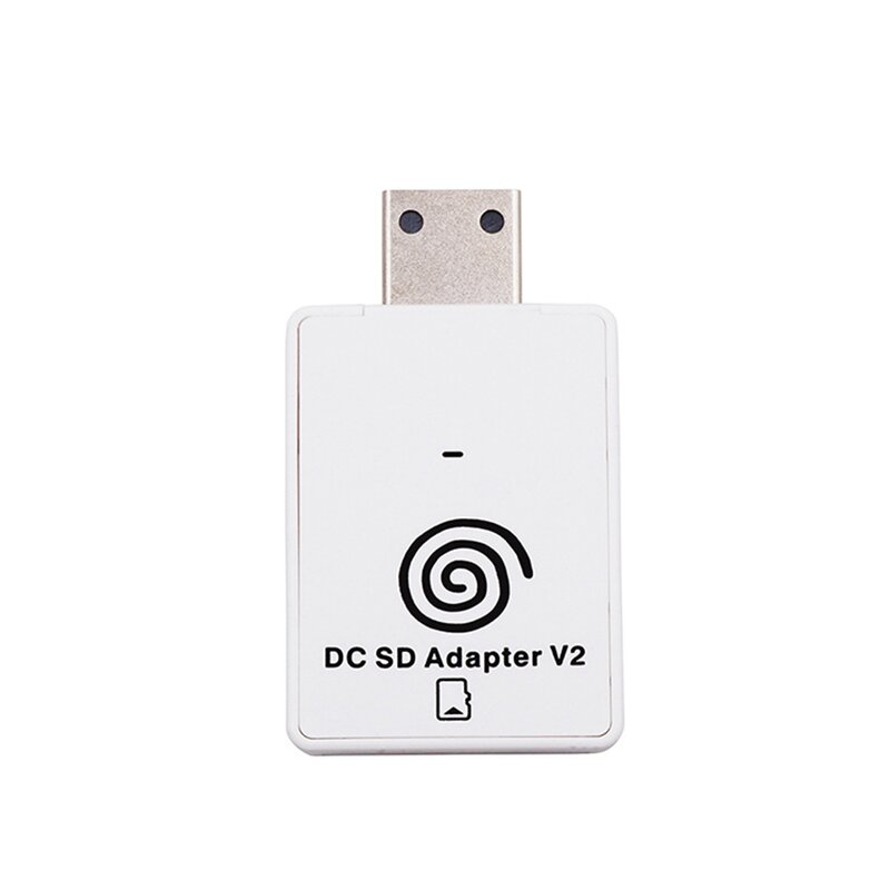 Lector de adaptador de tarjeta SD/TF para Dreamcast y CD con cargador DreamShell para leer juegos para DC Dreamcast