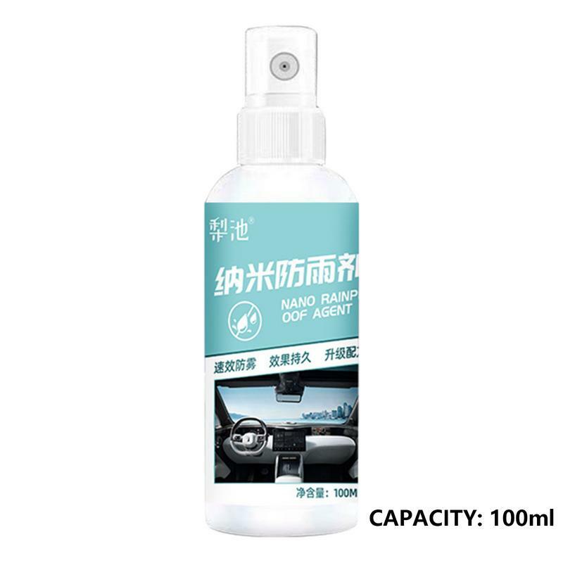 Spray repelente al agua para parabrisas de coche, pulverizador antirevestimiento, limpiador de parabrisas de coche, agente 