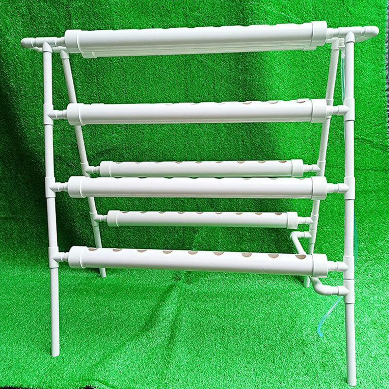 Hydroponics Kit Growing System Smart Indoor Planter Double Eight Tubes Vertical Hydroponic Installation Balcony Aerobic System