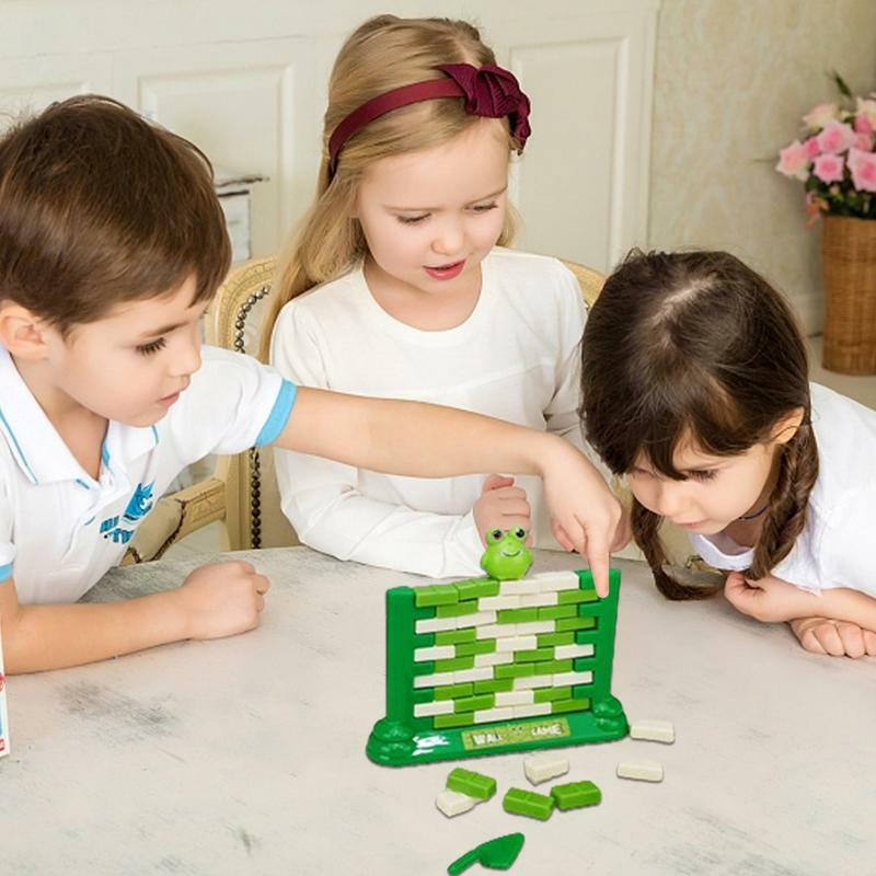 ألعاب تكديس متعددة الوظائف للطفل ، محمولة ، تفاعلية ، صغيرة ، طوب دفع ، تطور مبكر ، تعليمية