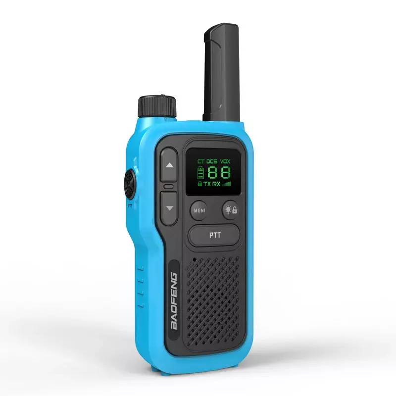 BaofengT18-Walkie-talkie, 2-полосное радио, маленький ручной, для автомобиля, беспроводной ручной, военный микро, 2 шт.