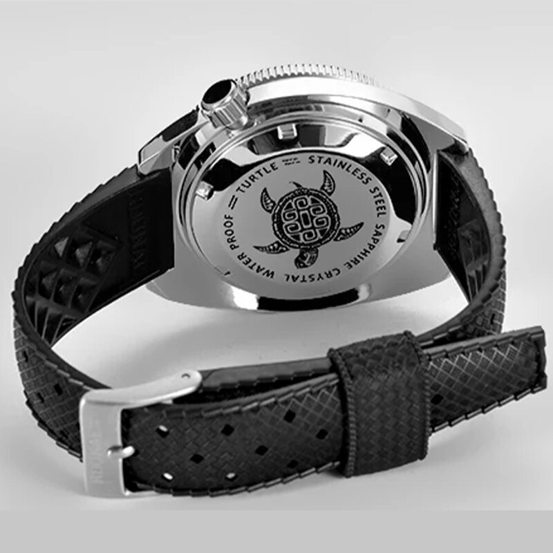 RDUNAE/retantula R2 Turtle orologio meccanico da uomo marca vetro zaffiro orologio sportivo in acciaio inossidabile impermeabile