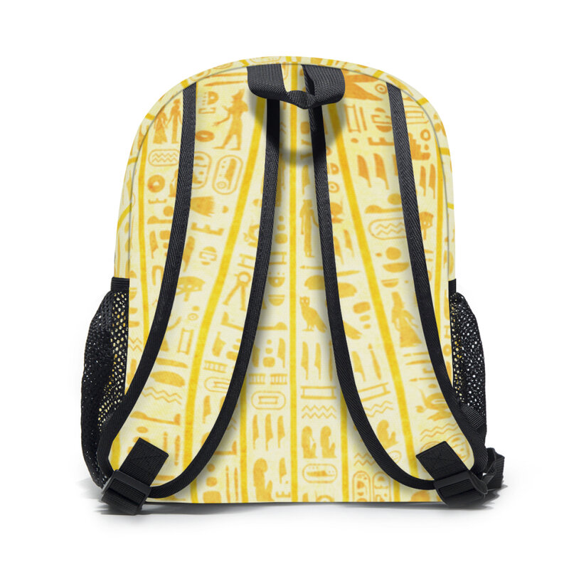Old ancient egyptian hieroglyphs Kids School Backpack Child Schoolbag Bookbag Primary Student Bag for Girls Boys