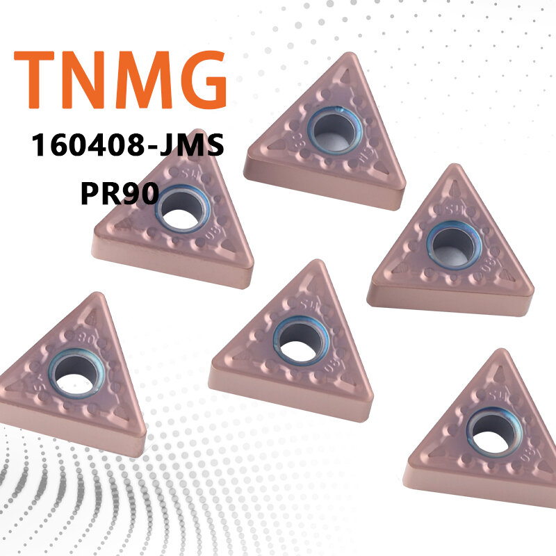 TNMG sisipan karbida TNMG160404-MA TNMG160408-MA CNC, alat pemotong bubut sisipan putar berkualitas tinggi untuk alat baja tahan karat