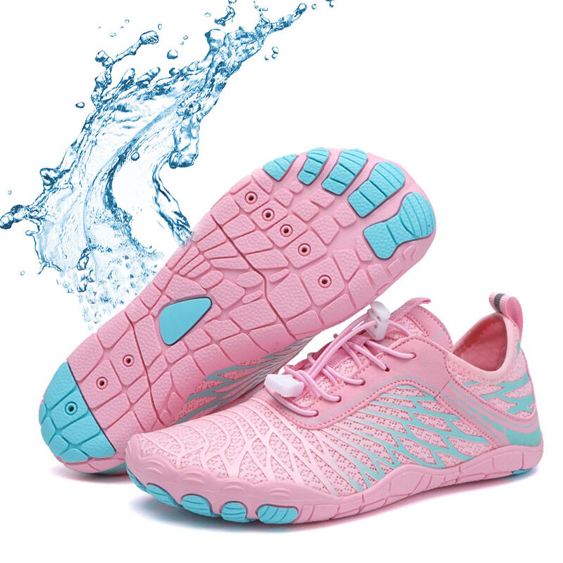 Swimming Shoes For Men Women Diving Sneaker Barefoot Outdoor Beach Non-slip Quick Dry Trekking Wading Shoes Surf Wading Sneakers