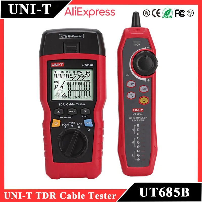 UNI-T UT210E Professionelle UT210EMAX Ausgabe Digitalen AC Und DC Strom Clamp Meter Spannung Tester 100A Amperemeter Frequenz Tester