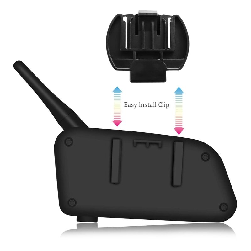 Helm Intercom Clip Montagebeugel Accessoire voor Full Duplex Motor Bluetooth-compatibele Intercom Headset XXFF