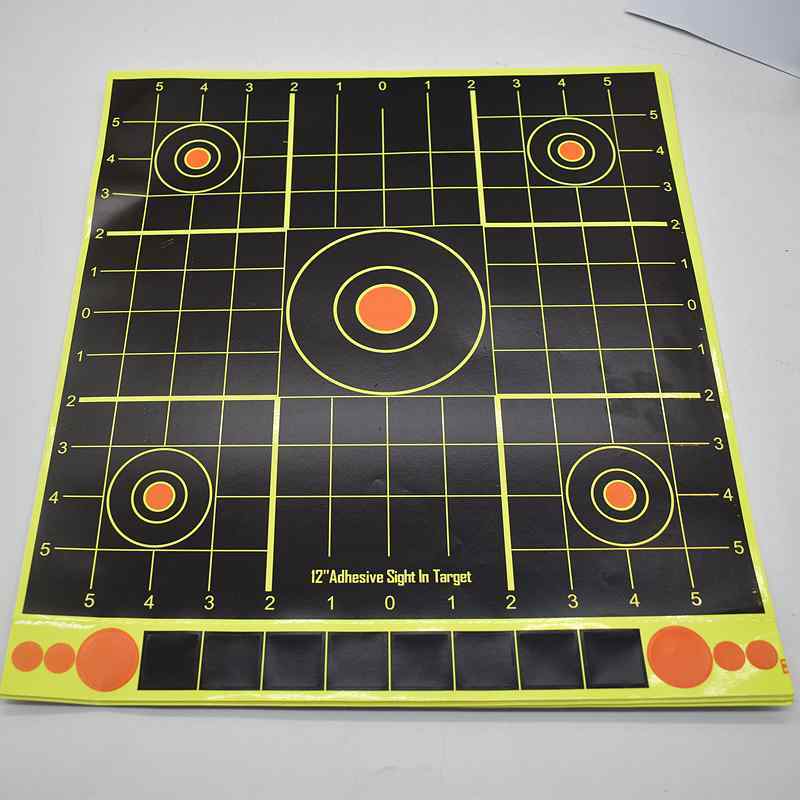 12 Zoll 30cm Splash Target Aufkleber Papier 10 teile/beutel Kleber reaktives Shoot Target Ziel Papier für Pistole/Gewehr/Kleber pratice