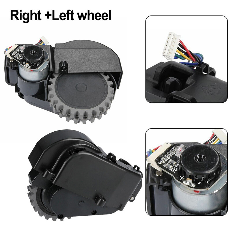 Right + Left Driving Wheel Assembly For Ecovacs For DEEBOT 600.601.605  Household Supplies Cleaning Vacuum Parts