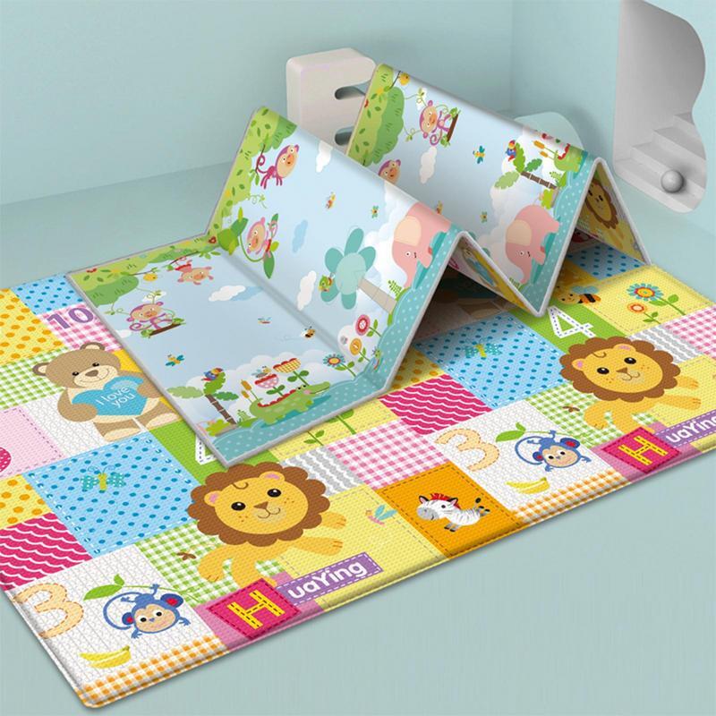 Children's Play Mat Kid's Thickened Game Mat Convenient And Hygienic Playmat Supplies For Living Room Bedroom Balcony And Park