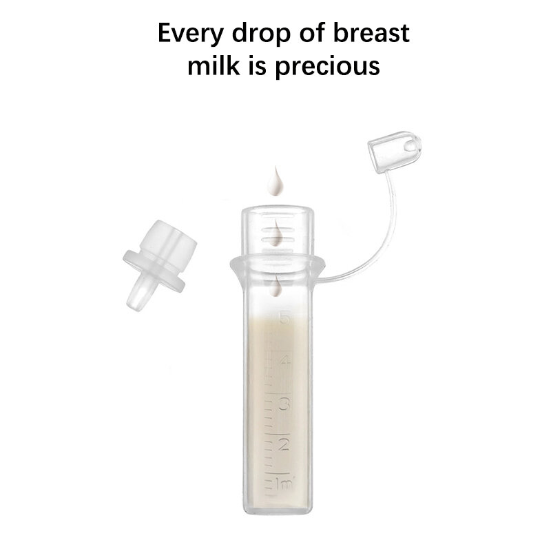 Recolector de calostro, dispositivo de lactancia reutilizable, colección de leche materna, alimentación de bebé y medicina