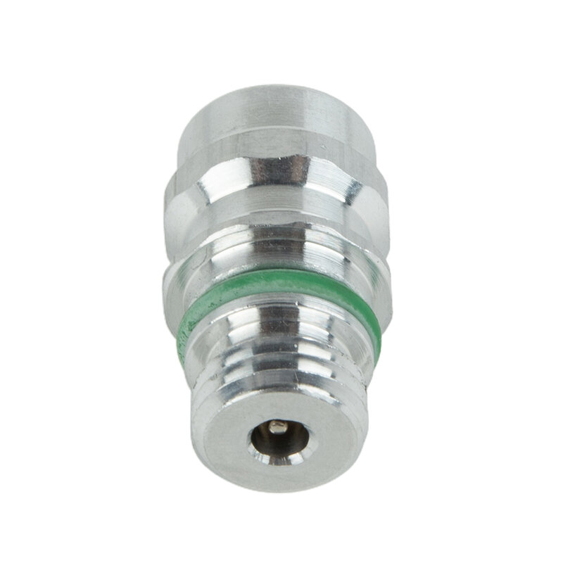A/C Service Valve High Side R-134a Port Adapter With Replaceable Valve Cores Replacement Parts For Air-conditioning Units