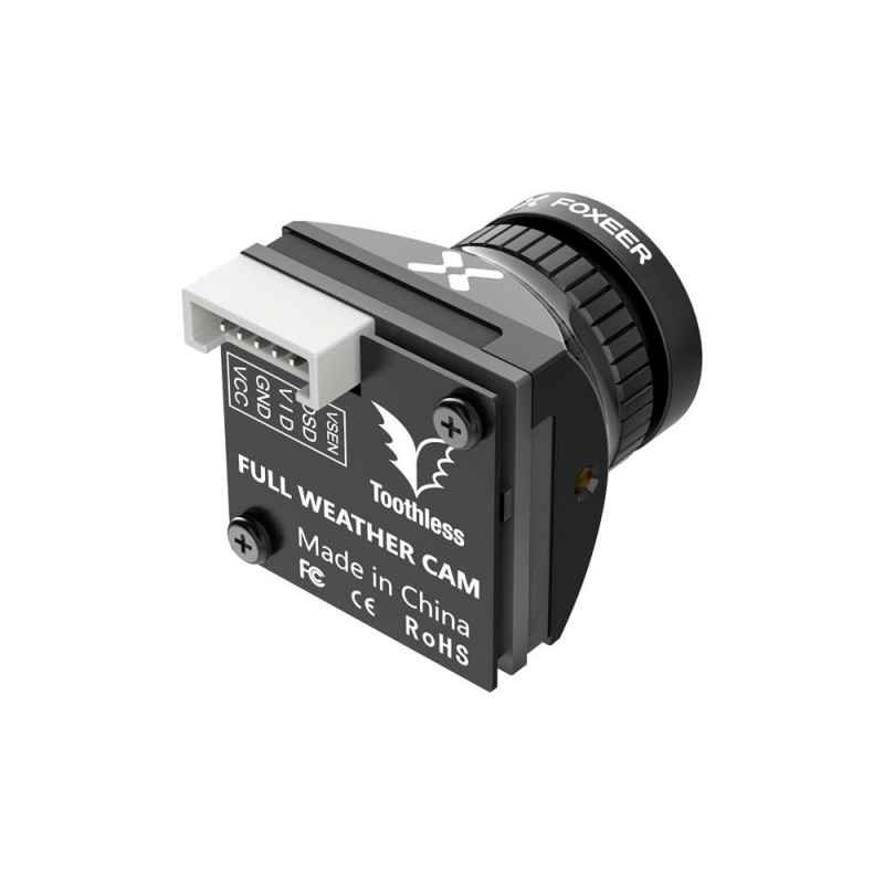 Foxeer Micro Toothless 2 Fov Switchable Fpv Starlight Camera 1/2" Sensor Super Hdr Fpv Uav Gimbal Camera