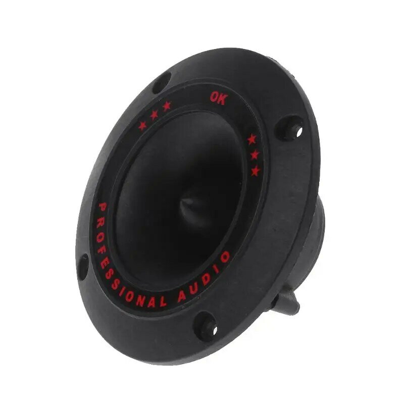 Speaker Hitam Diameter PA/DJ 97mm Bahan ABS Berkualitas Tinggi