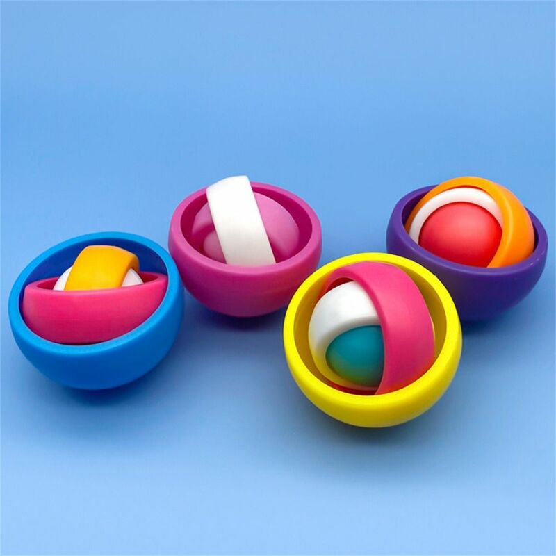 Giroscopio de bolas 3D para niños, juguetes deportivos sensoriales, Spinner de mano, Fidget Spinners, Puzzlel, flexibilidad, Spinning Top