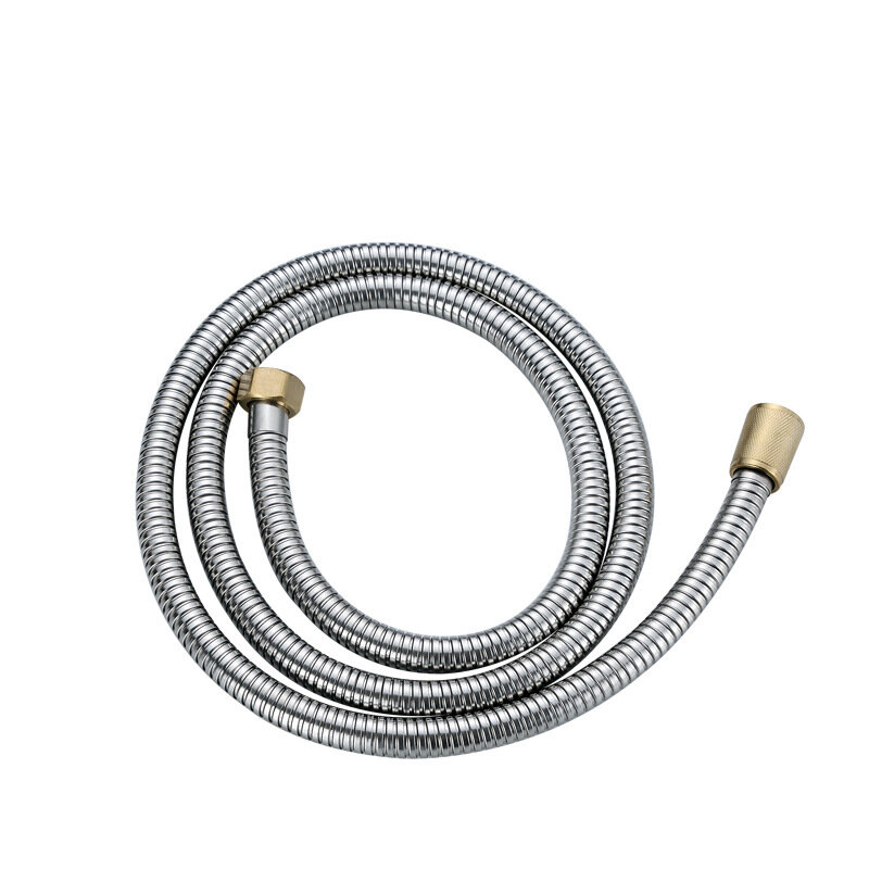 Stainless Steel EPDM Inner Tube 1.5M Double Lock Fine Copper Nut Thread Shower Flexible Hose