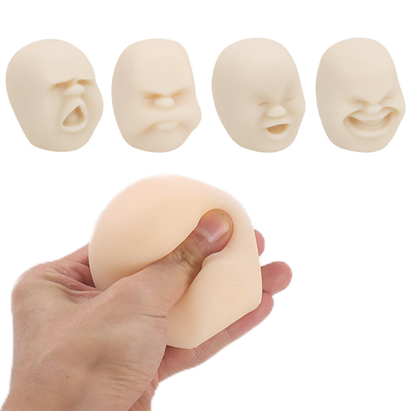 Zabawna nowość antystresowa Caomaru zabawkowa piłka ludzka twarz emocja wyładowana piłka żywica relaksująca lalka dla dorosłych odprężająca stres nowe zabawki prezenty
