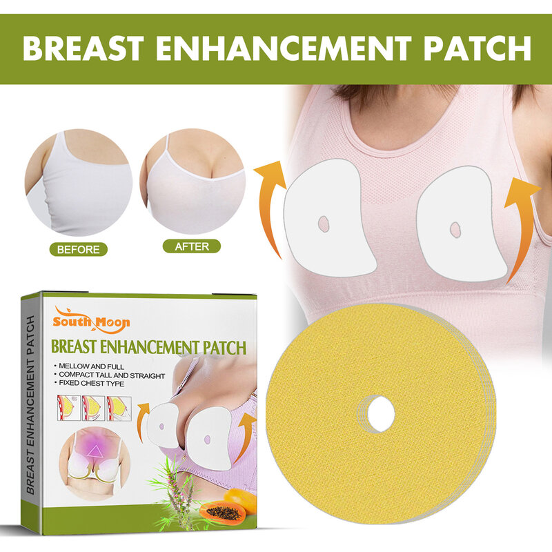 10pcs Breast Patches Moisturizing Fast Lift Firming Skin Natural Breast Growth Plumping Massage Patch Improve Sagging Plaster