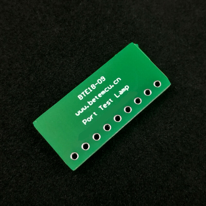 Lampu uji Port 8-bit indikator merah/hijau/biru/merah muda/ungu/kuning 11 jenis warna untuk STM32 STC 51 AVR PIC Arduino mudah digunakan