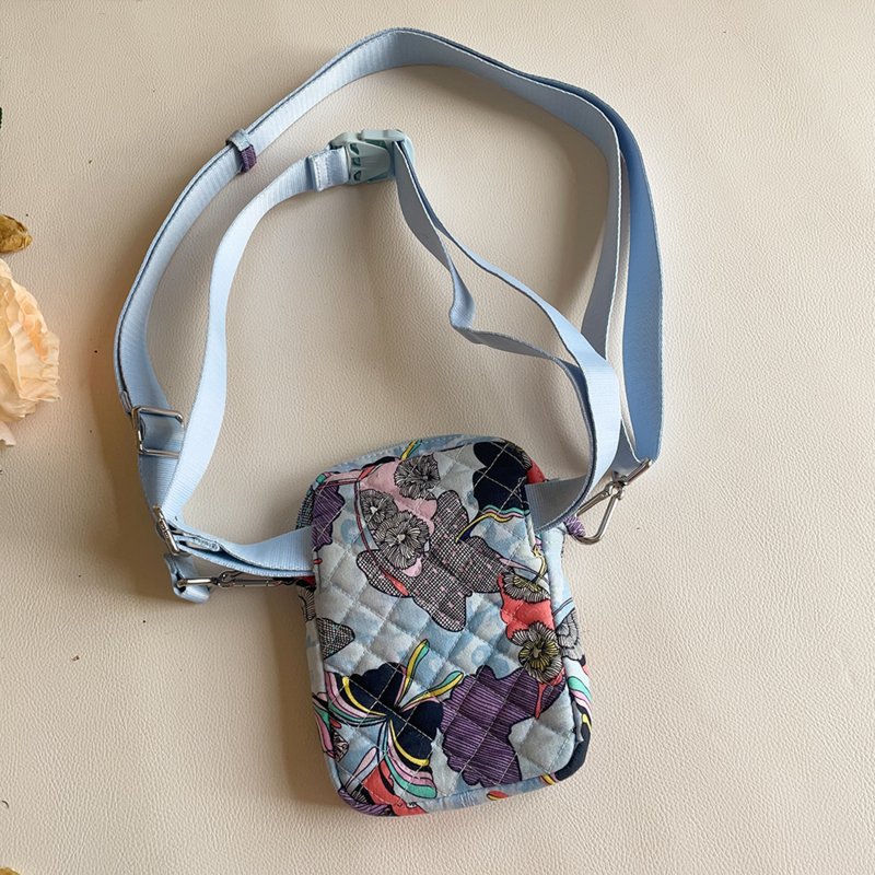 Mini sac à bandoulière oblique remboursable, sac à dos imprimé, sac pour téléphone portable, nouveau