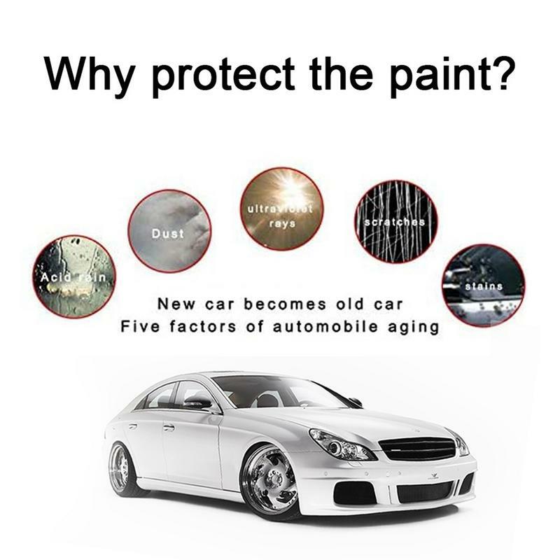 120ML Ceramic Car Coating Paint Care Nano Hydrophobic Top Quick Coat Polish Polymer Detail Protection Liquid Wax Car Care