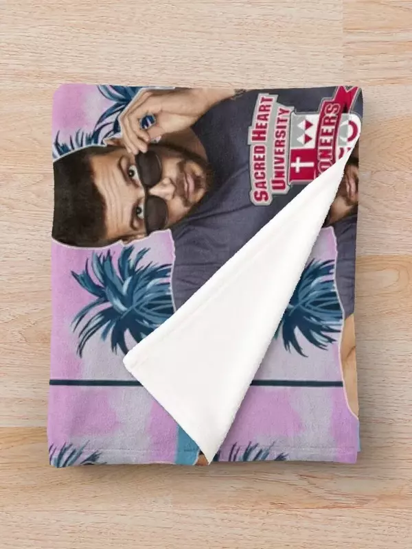 Vinny Throw Blanket para Praia, Custom Throw Blankets, Ideias do presente dos namorados, Pauly D & SHU 2