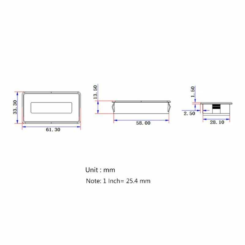 Indikator Baterai Asam Timbal 12V/24V/36V/48V dengan Tampilan LCD DropShipping Akurat