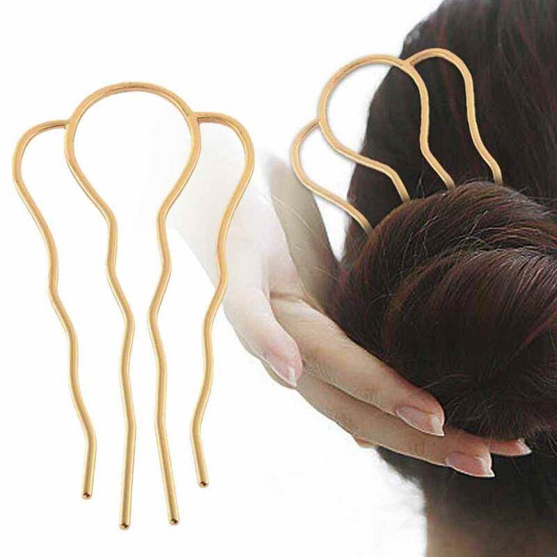 1 Pcs Hair Comb Elegant Appearance Chinese Antique Color Style Step Wave DIY Hairpin Retro Swaying Hanfu Retaining Comb Hea Z0C2