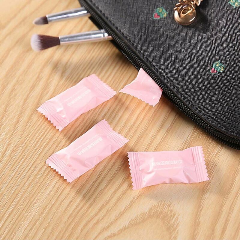 Hotel Travel Cotton Non-woven Face Wash Tool Compressed Washcloth Compressed Face Towel Disposable Towel Water Wet Wipe